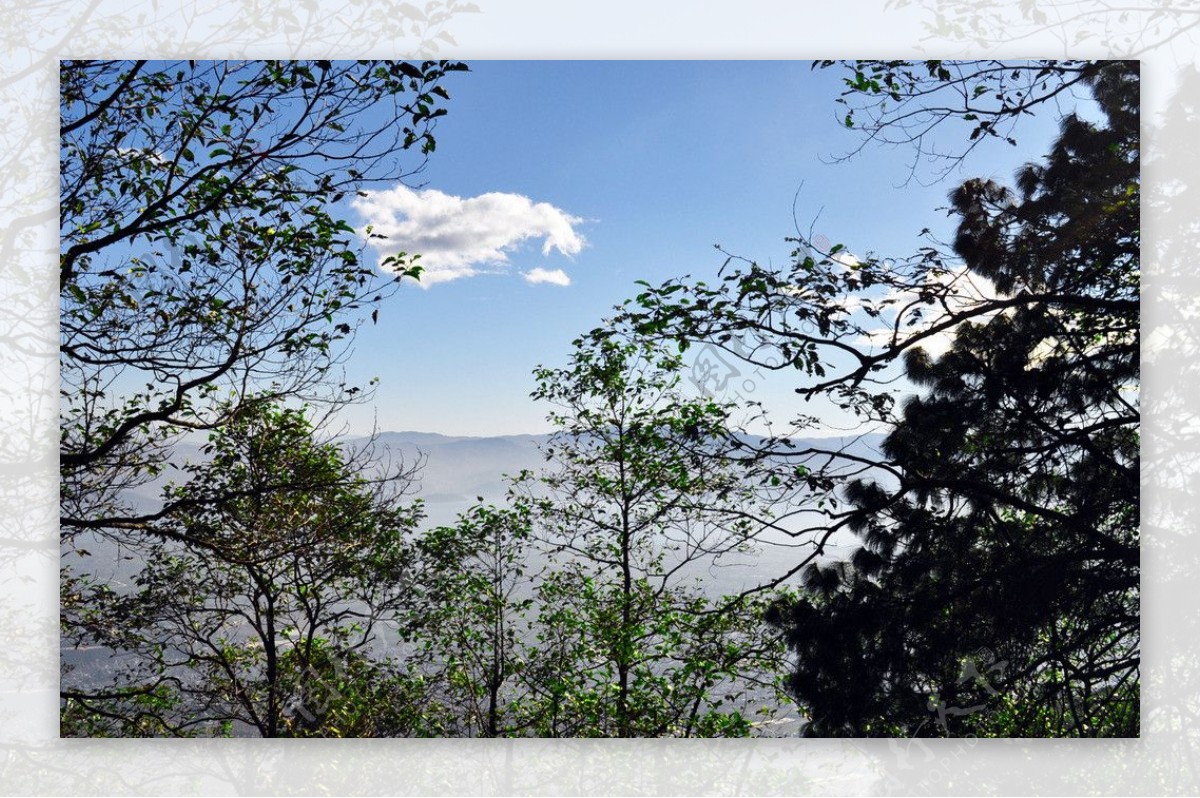 苍山风景图片