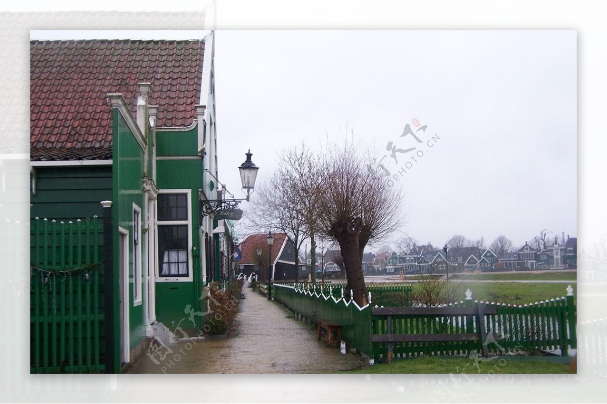 荷兰村庄图片