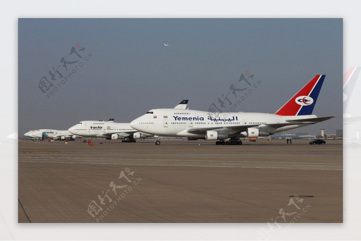 也门专机波音747图片