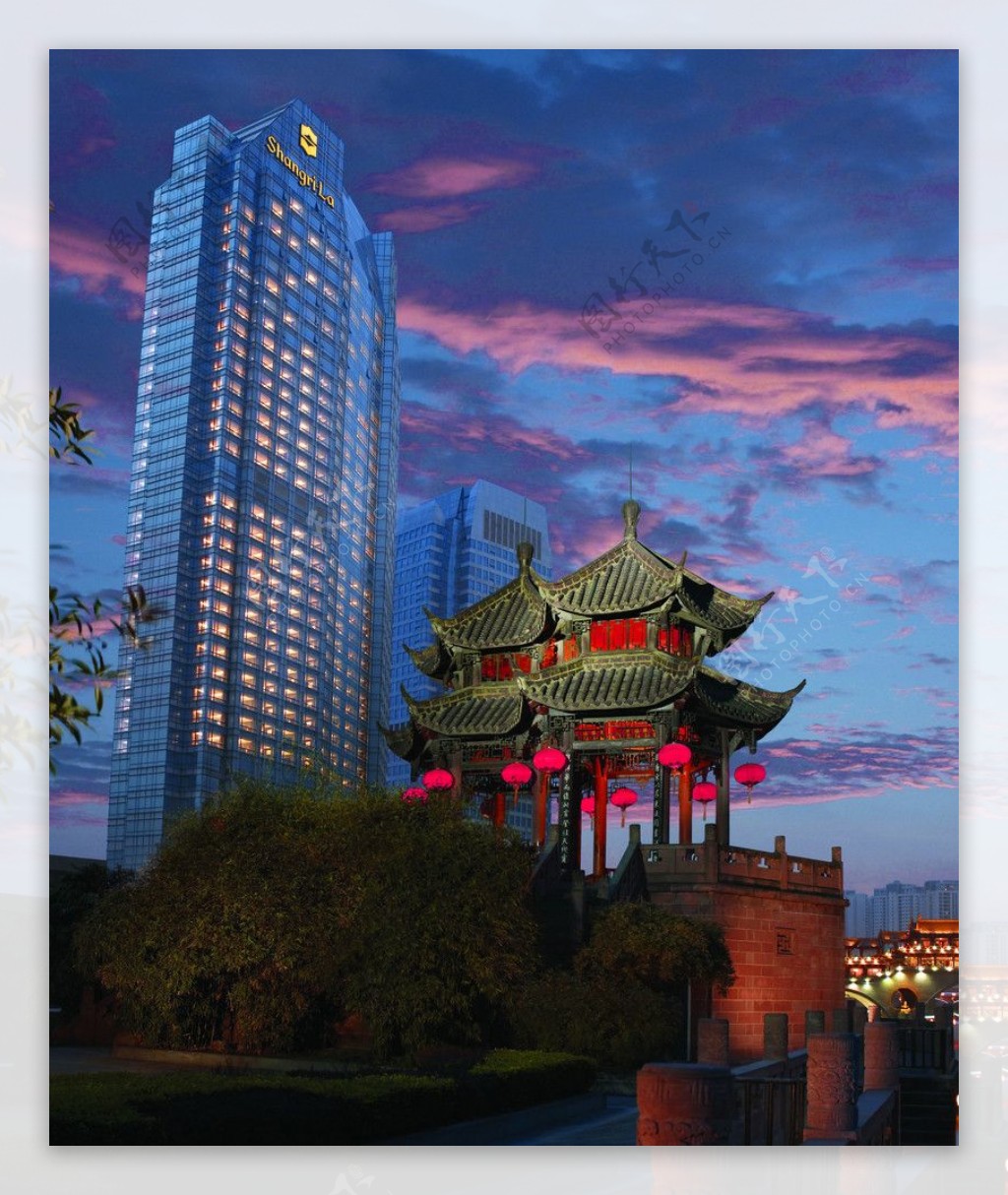 重庆香格里拉建筑图片