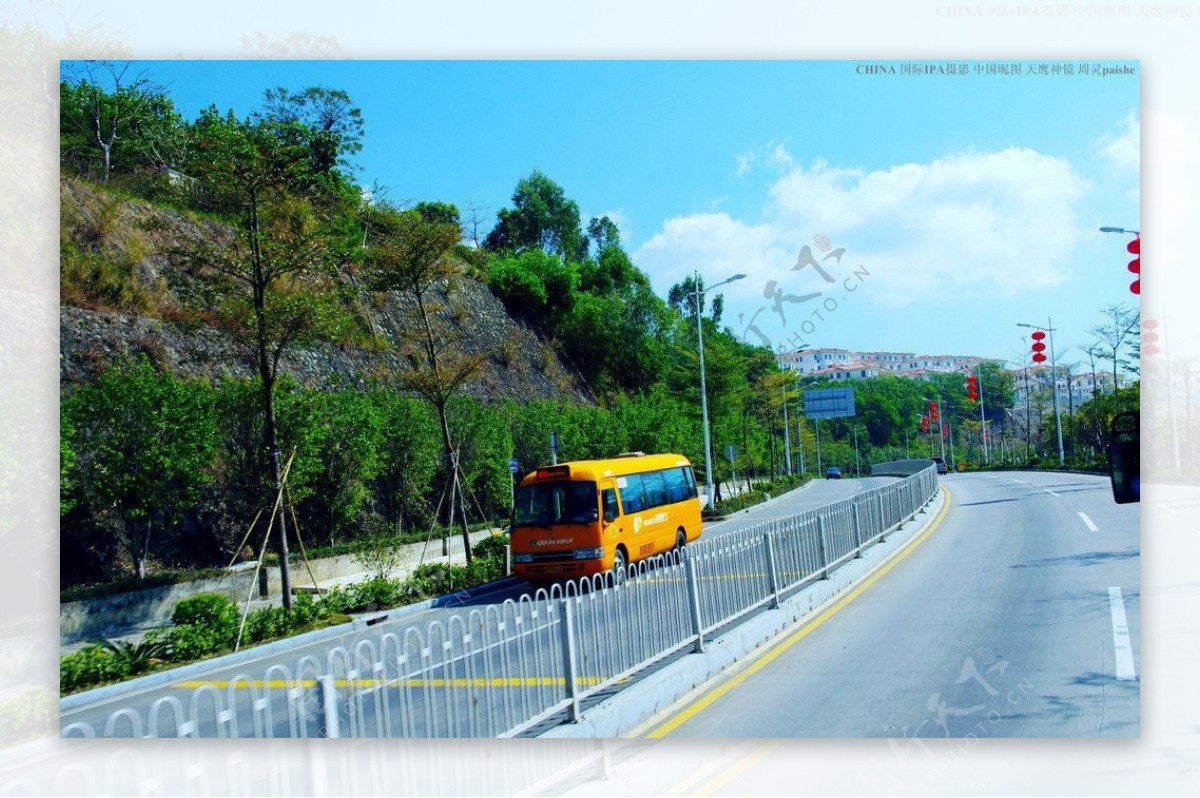 龙岗南澳一路风景风光图片