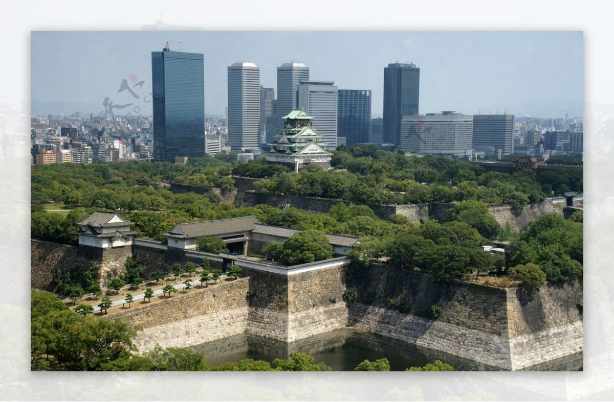 大阪城堡图片