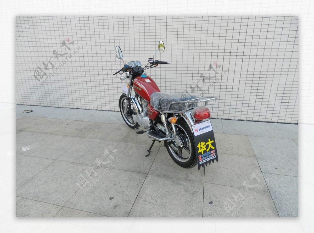 摩托车HJ1258E红图片