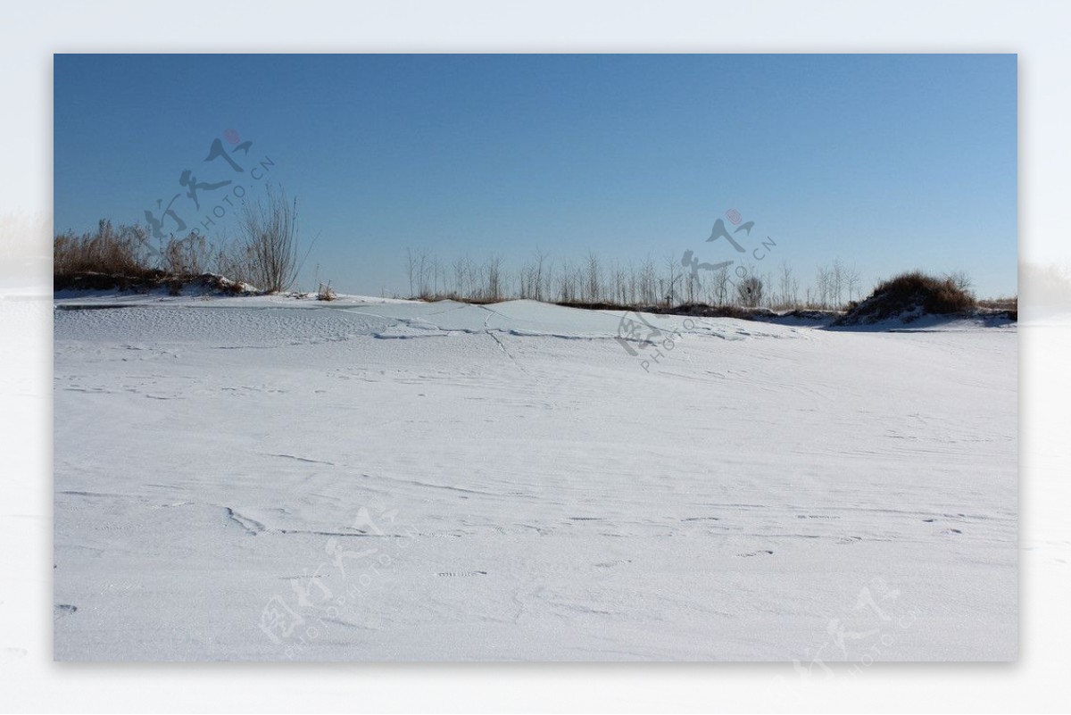 北方雪景图片
