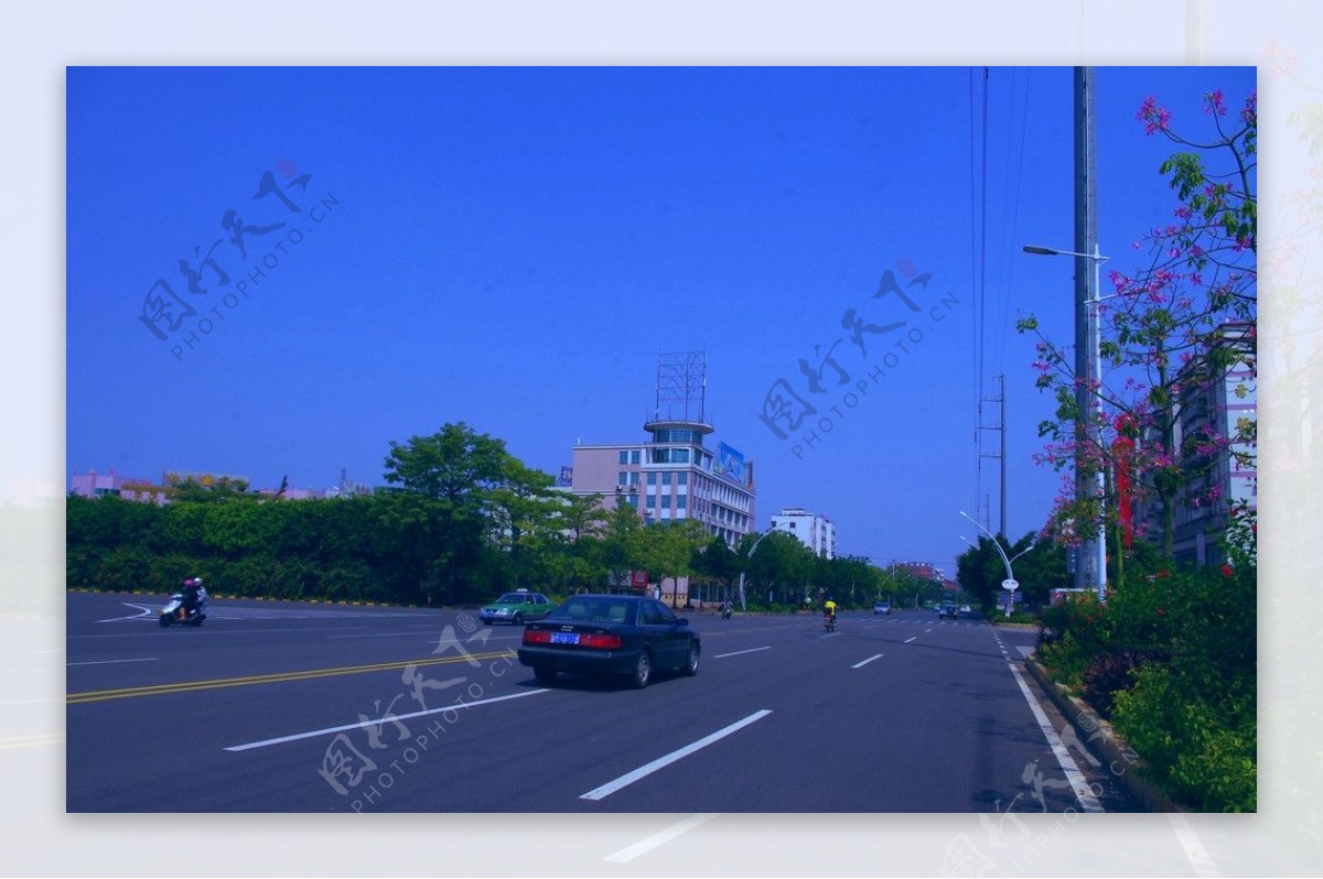 梅县新城交通建设图片