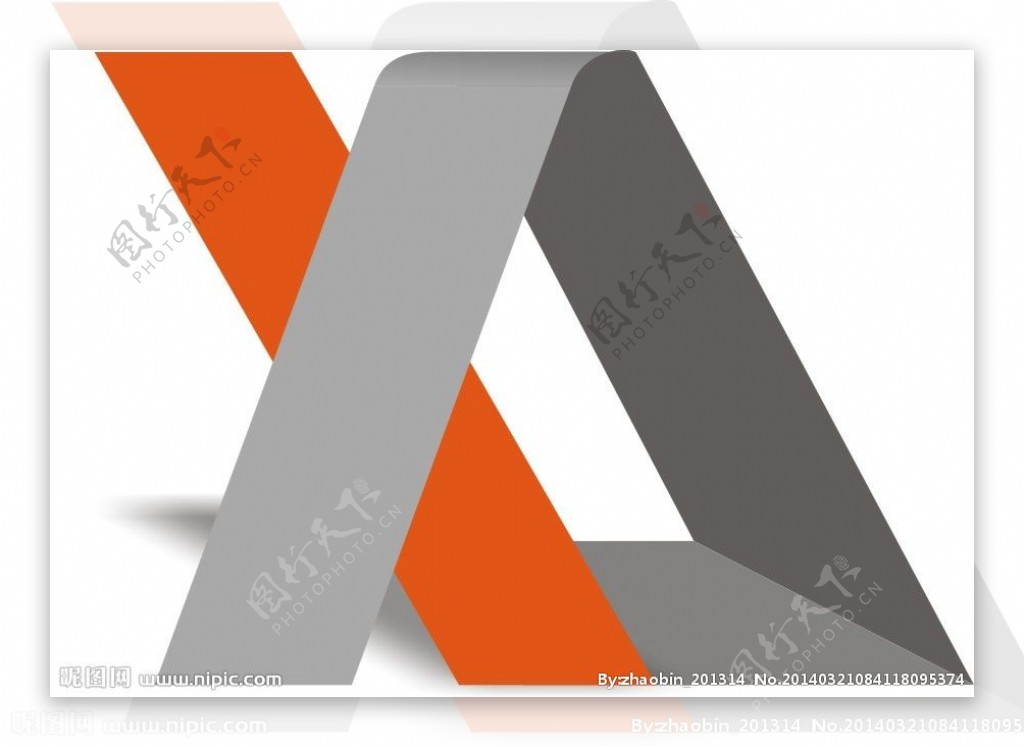xA字母设计图片