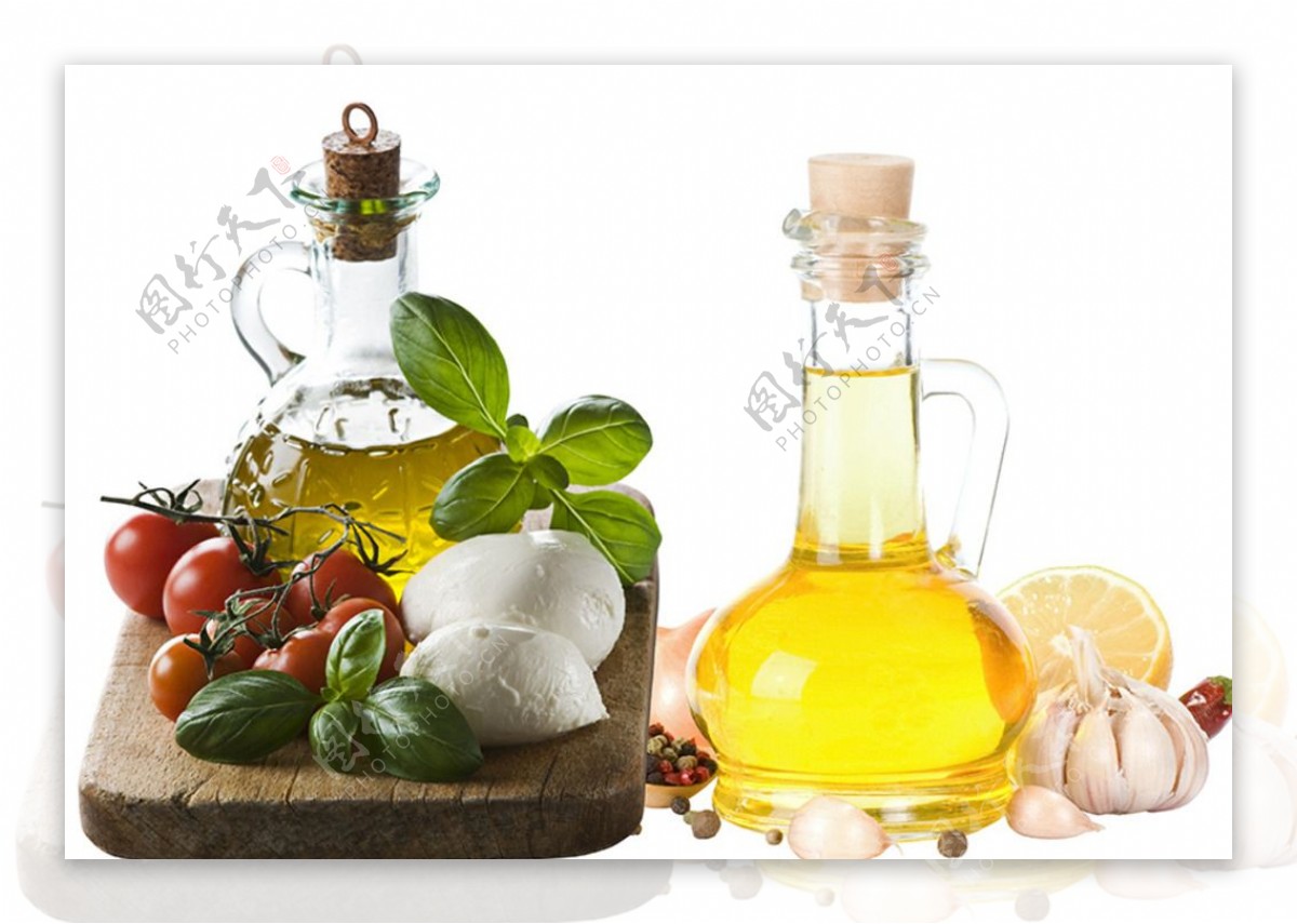 橄榄油素材图片