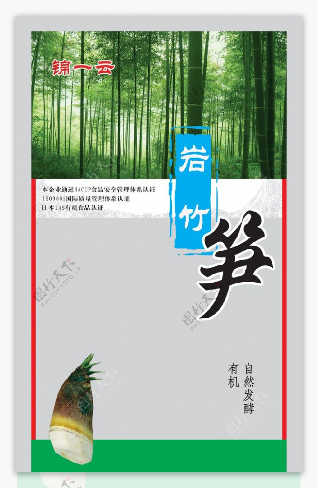 食材类 传统农产品 笋类制品海报_nifeng110-站酷ZCOOL