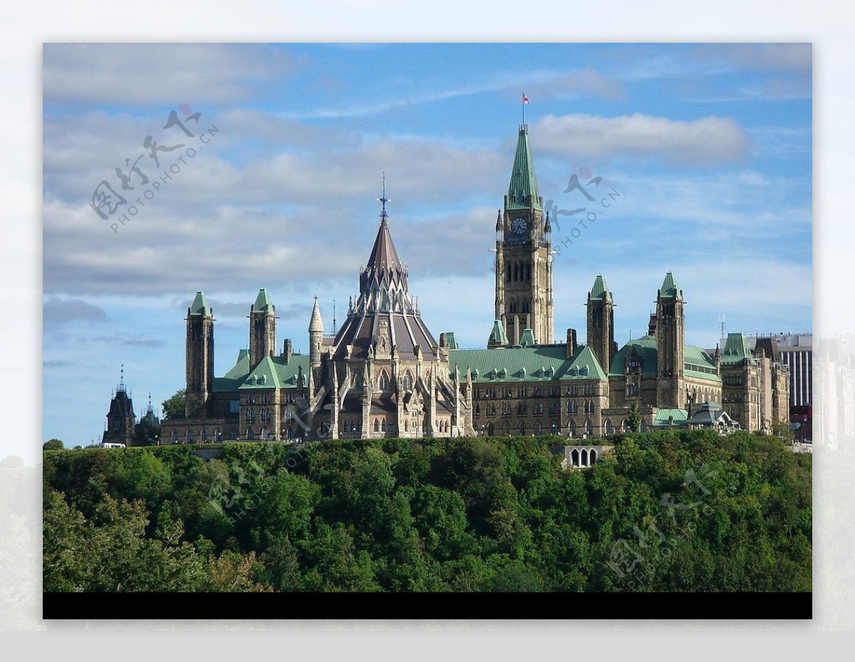 加拿大國會山莊图片