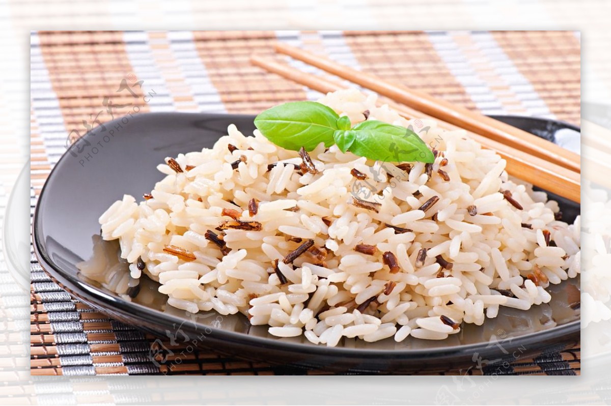 唯美米饭图片