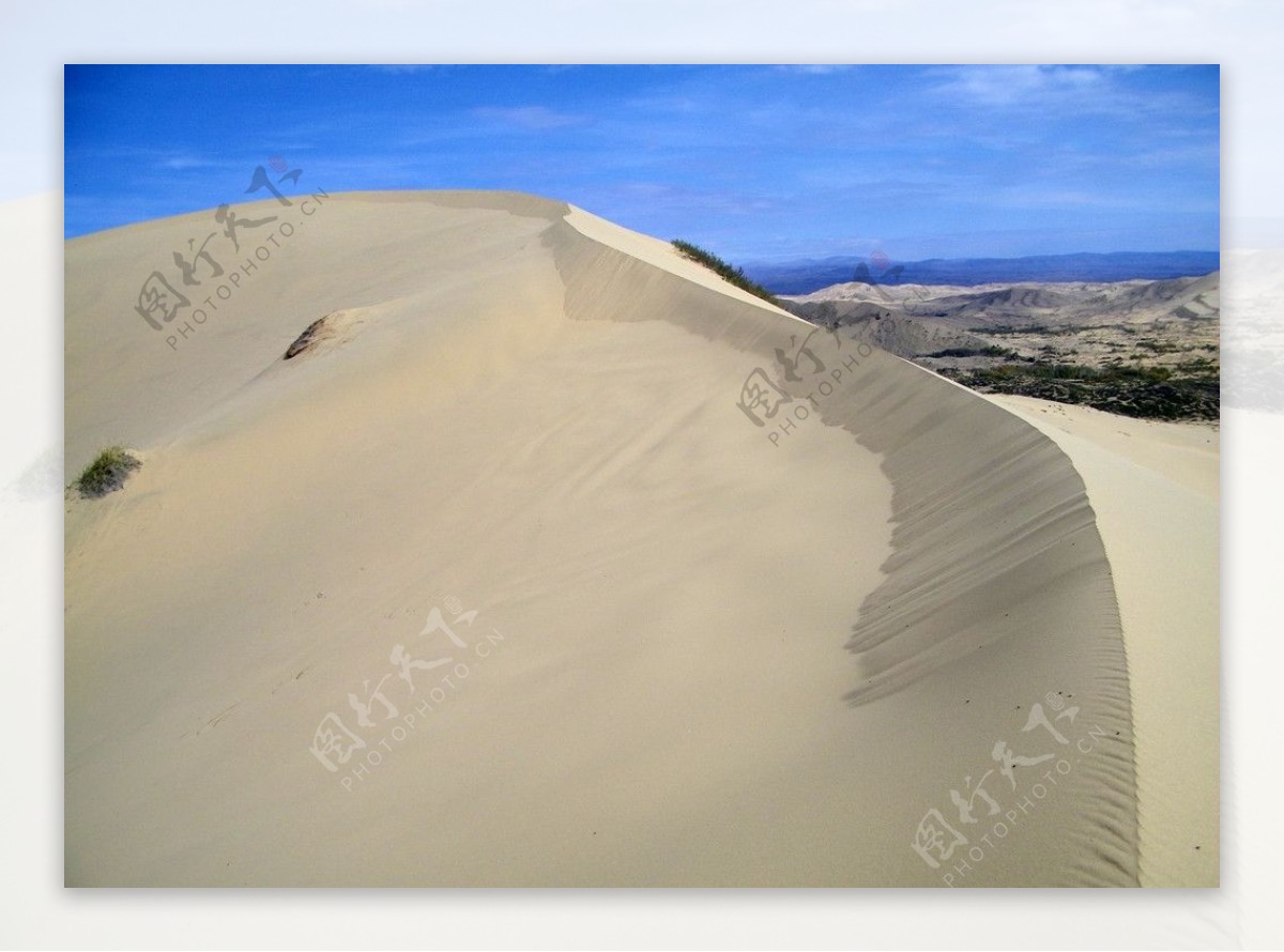 新疆的沙漠图片