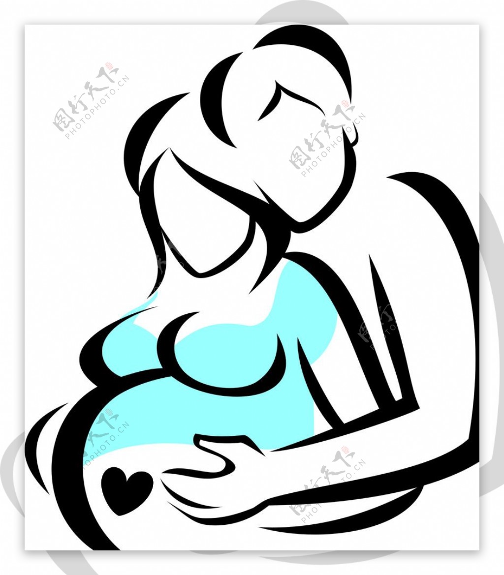 怀孕标志图片
