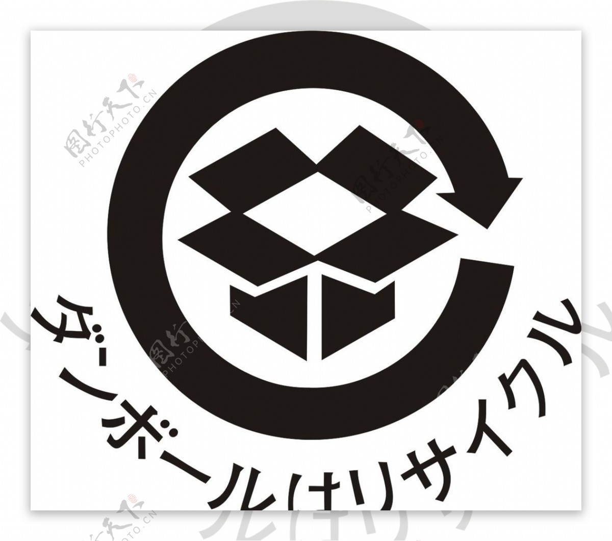 日本环保纸箱LOGO图片