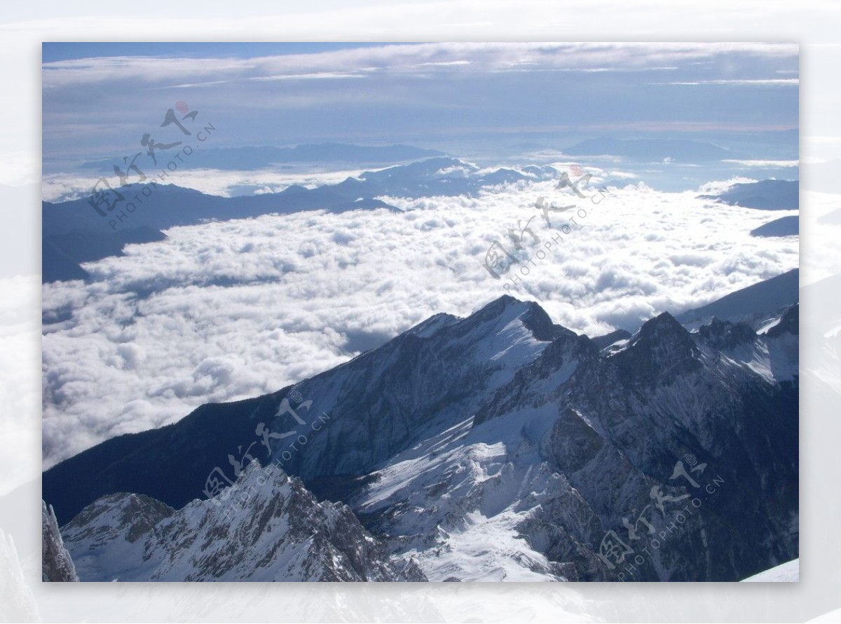 雪山风景图片