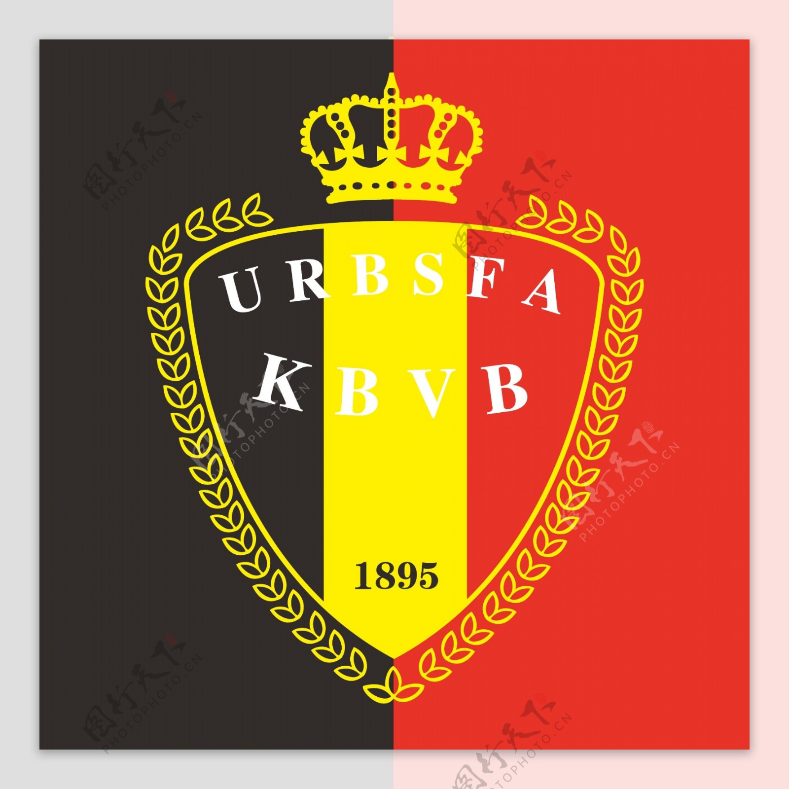 比利时国家队标志图片