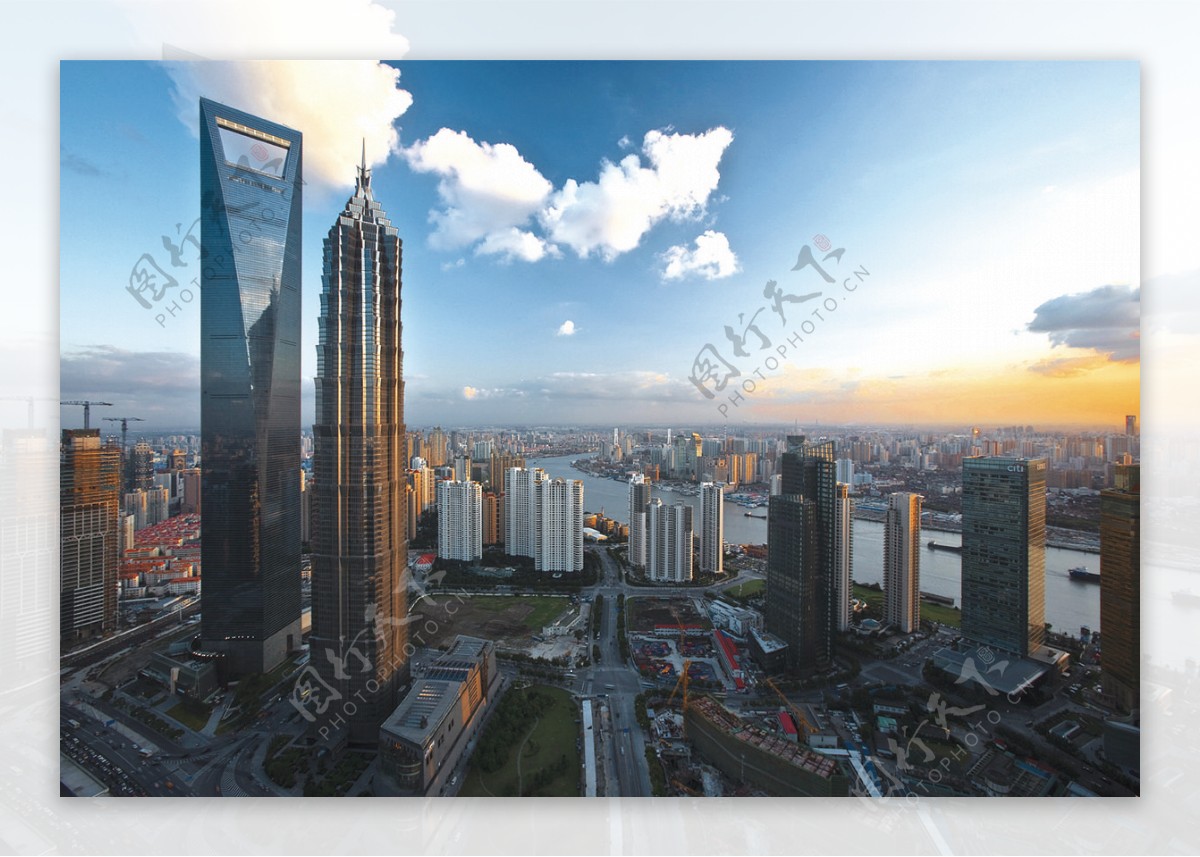 上海世贸大厦图片