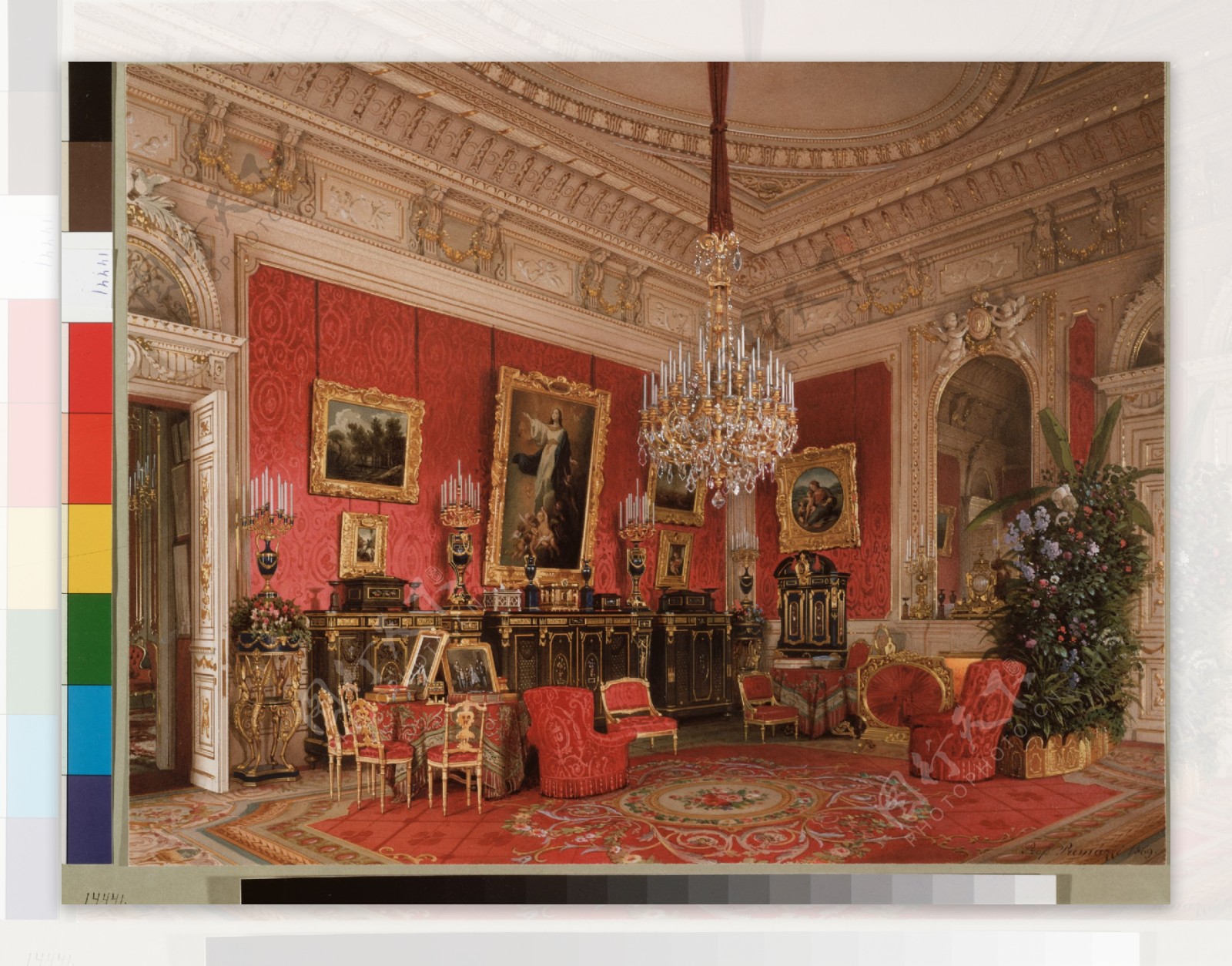 皇后玛丽亚亚历山德罗的书房图片