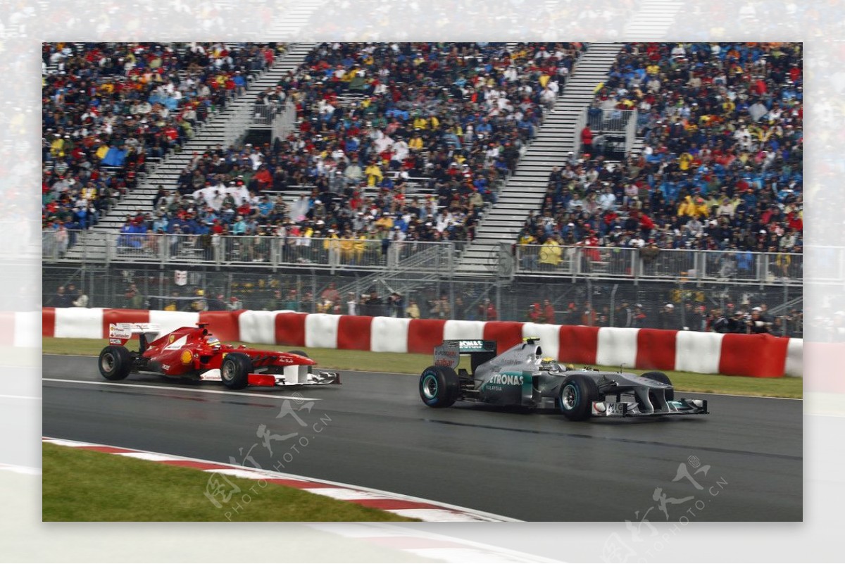 F1赛车比赛图片