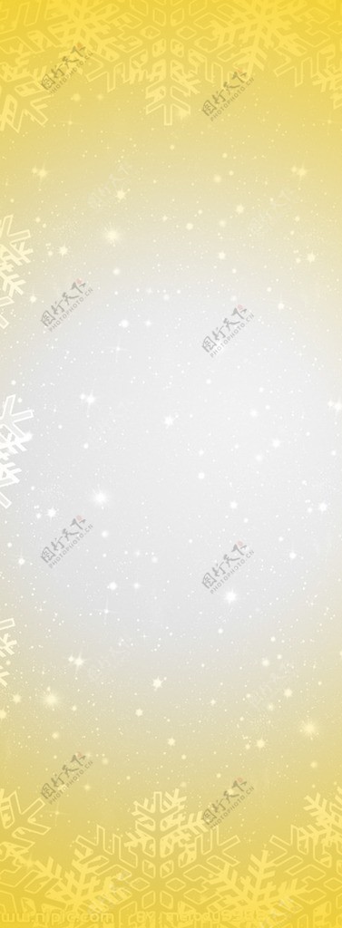 圣诞雪花背景图图片