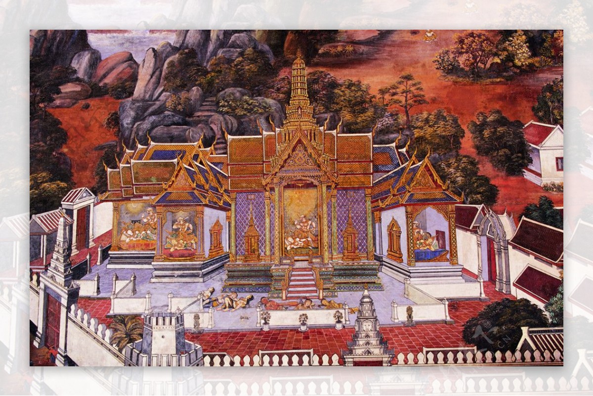 印度佛教寺院图片