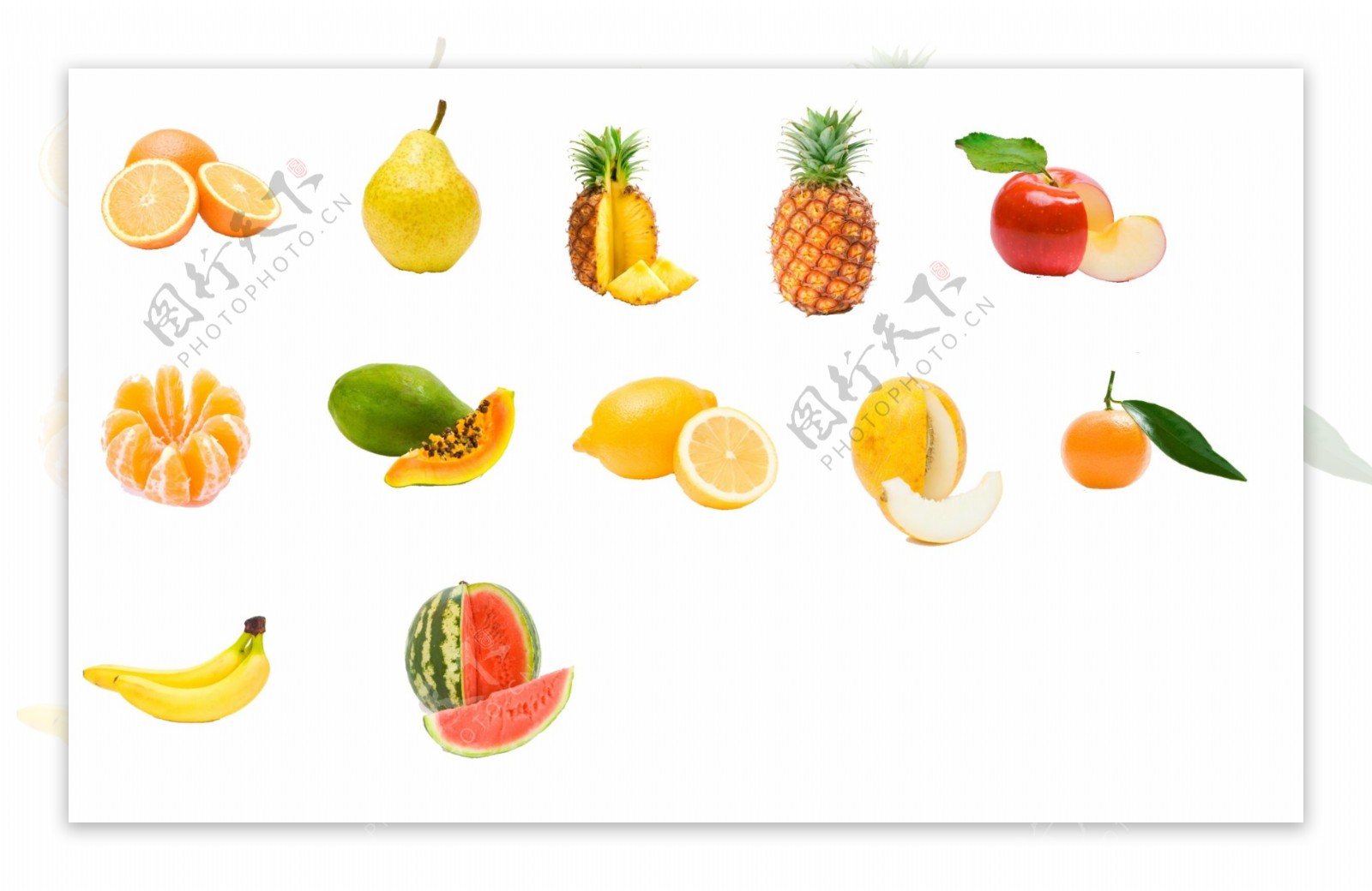 橙子水果饮料图片