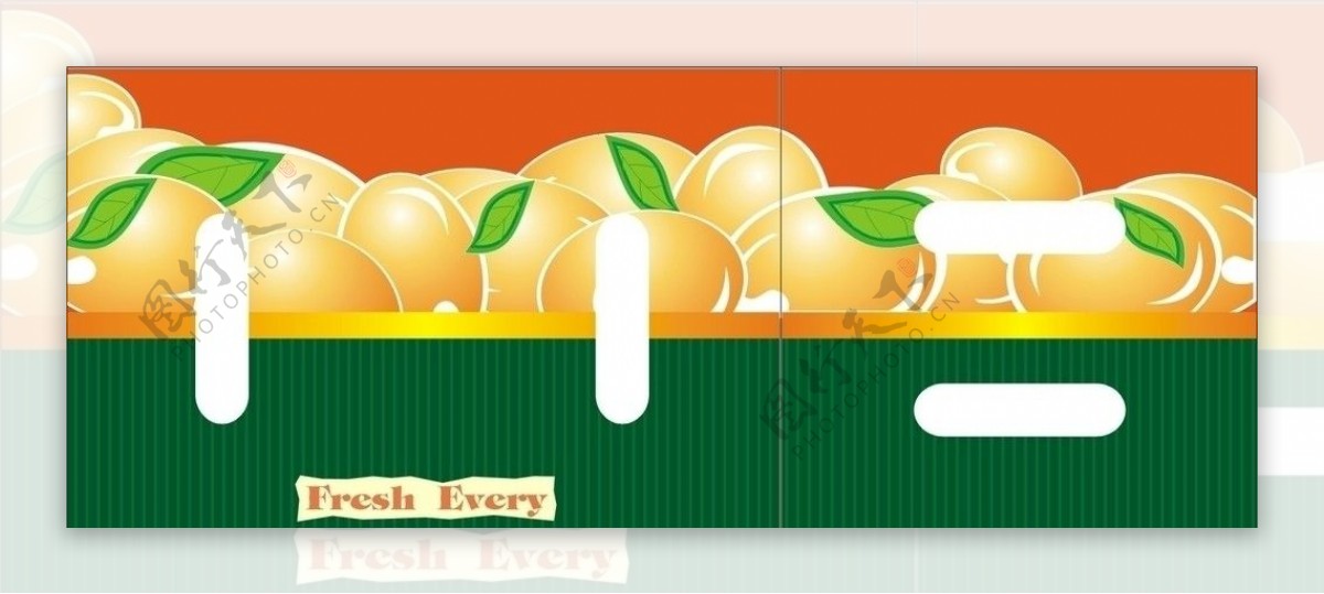 胡柚桔子水果箱图片