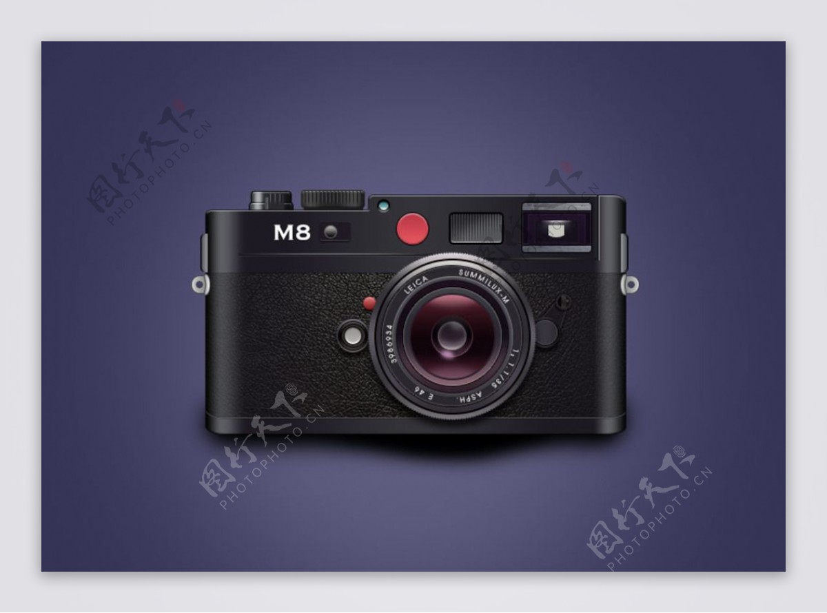莱卡M8相机图标图片