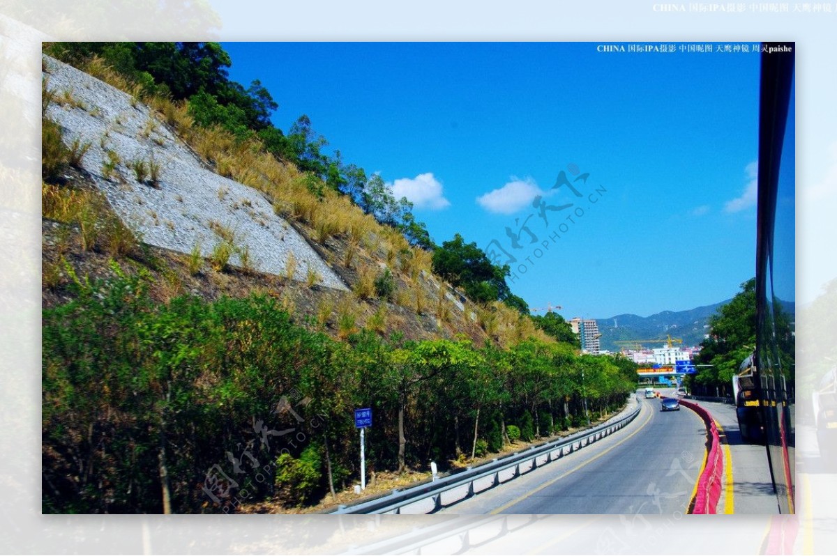 龙岗南澳一路风景图片