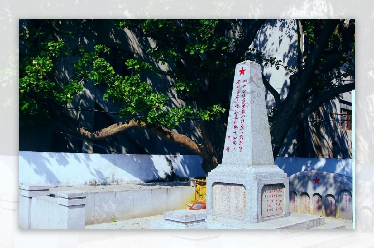 麒麟山水英雄纪念碑图片