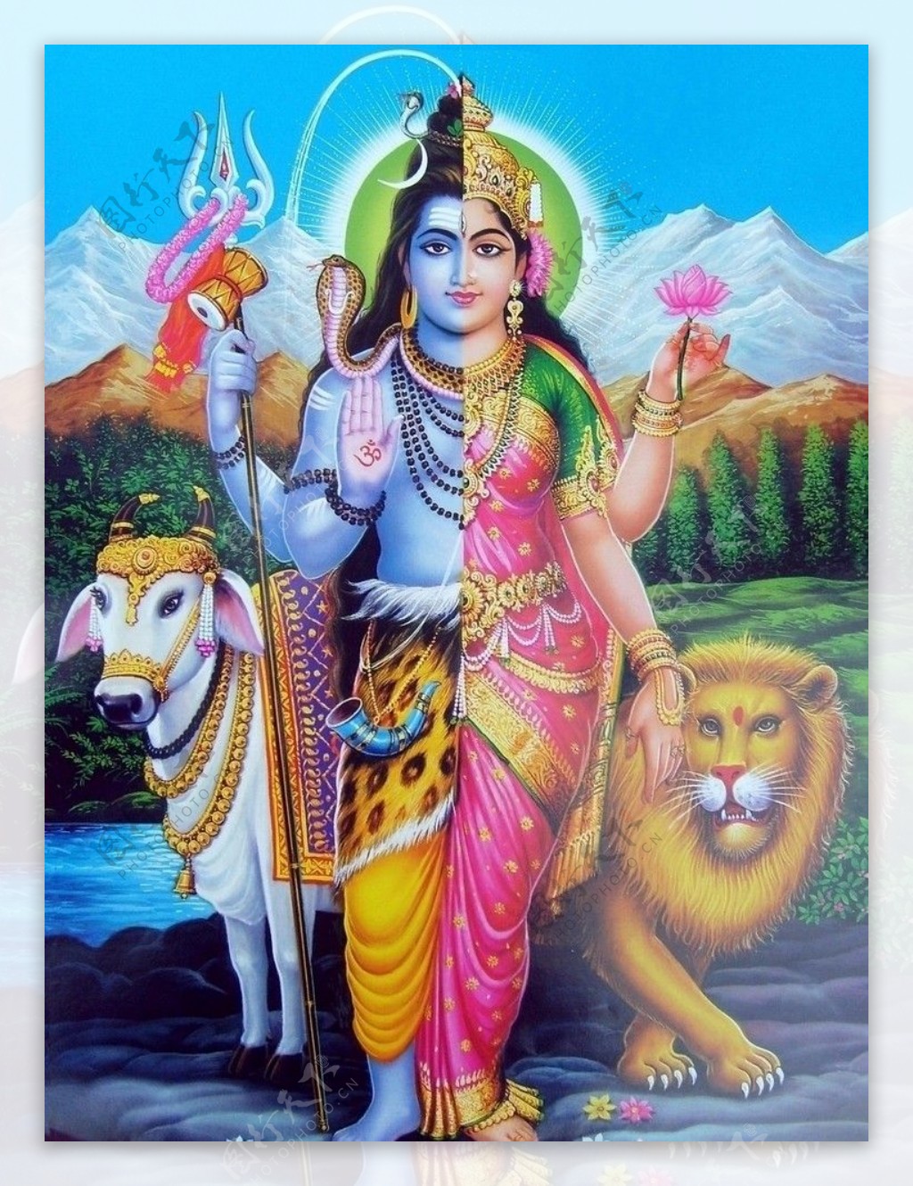印度神话人物图片