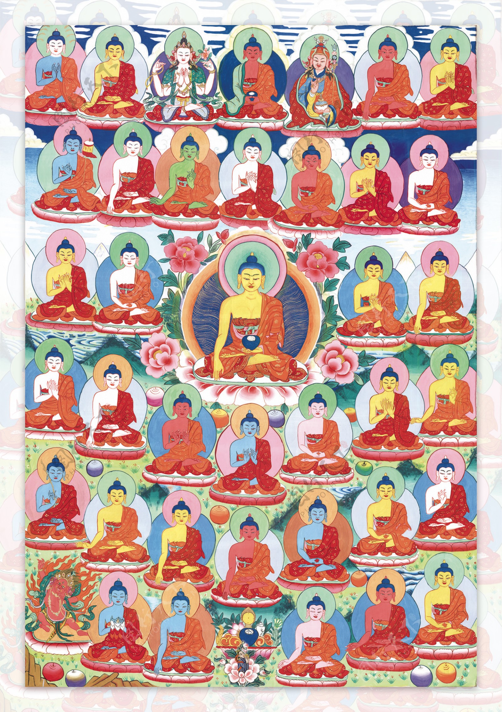 西藏唐卡图片