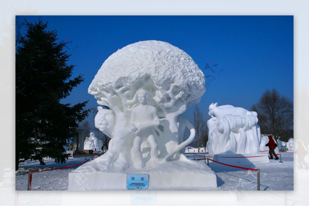 哈尔滨雪雕图片