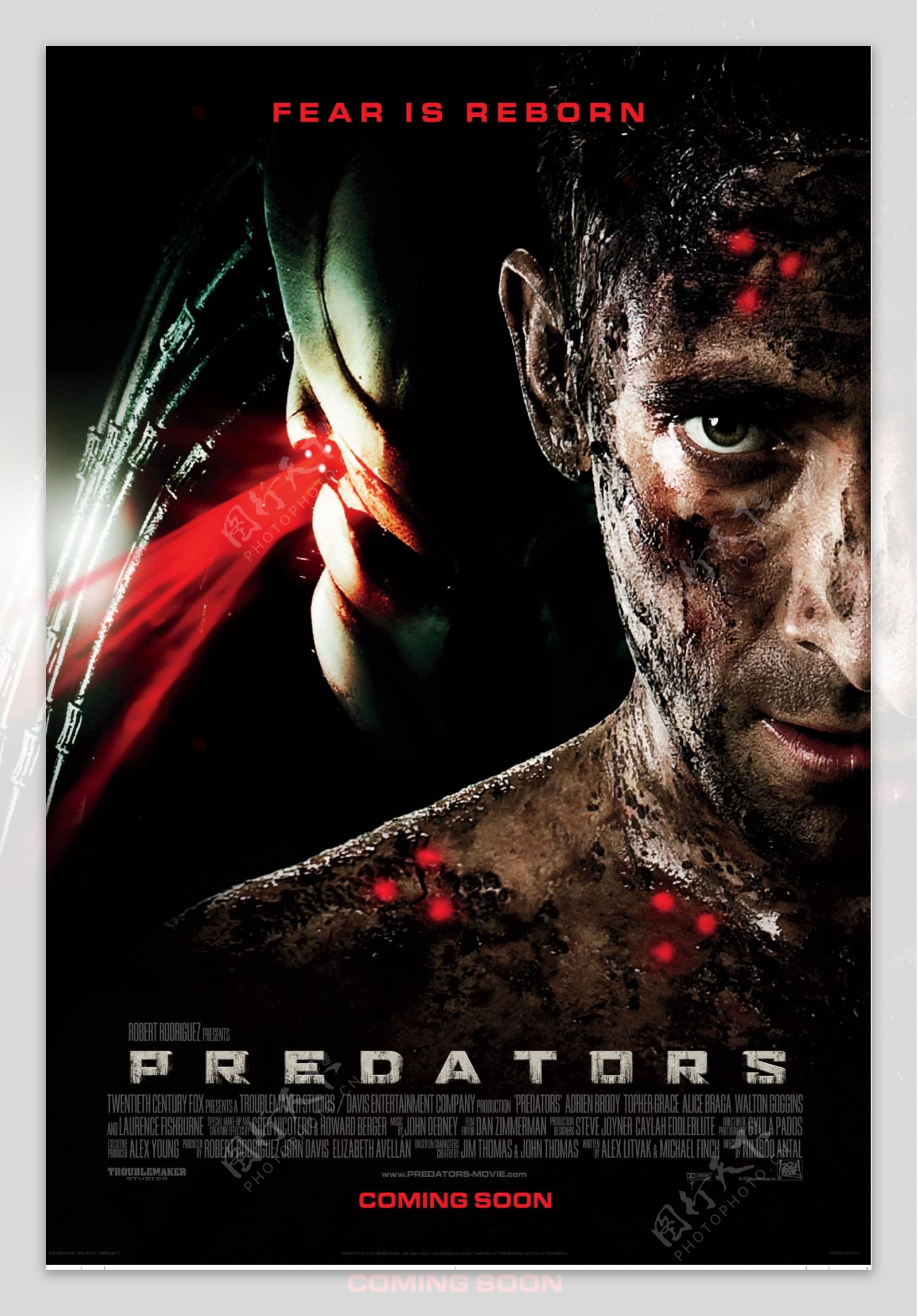 电影海报铁血战士Predators图片