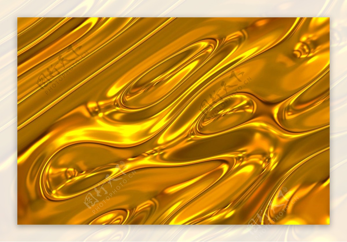 金黄色金属背景图片