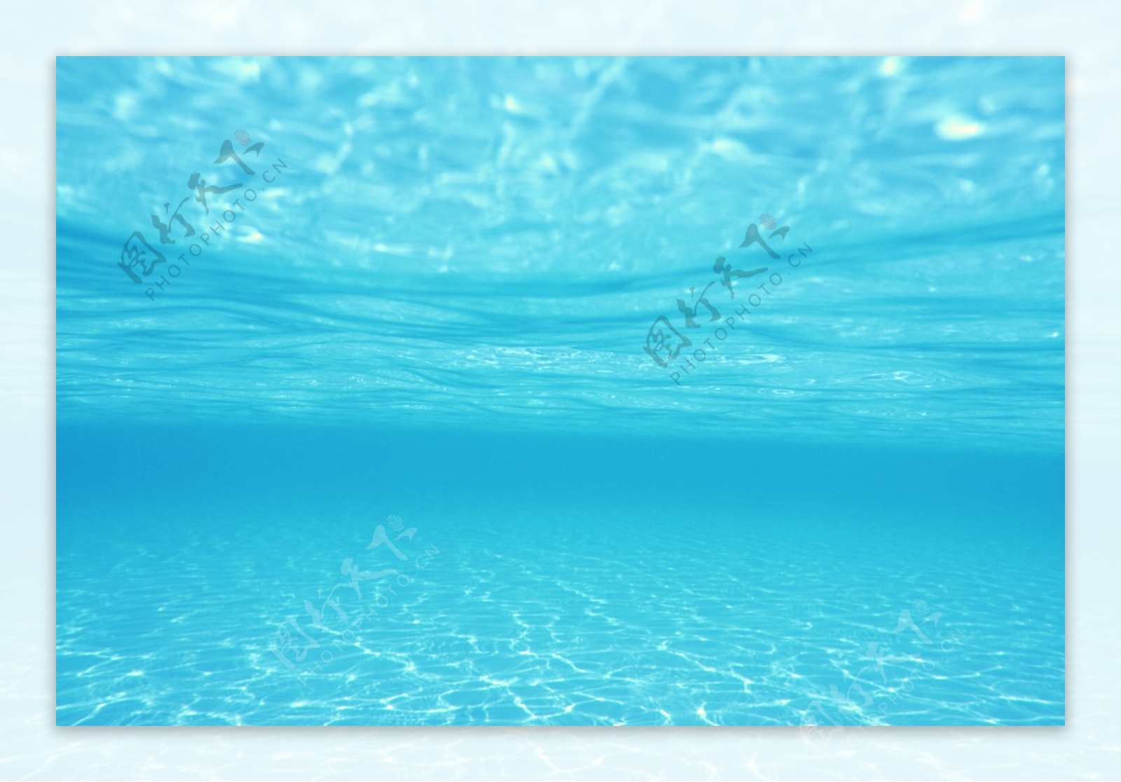 水纹蓝色海水图片