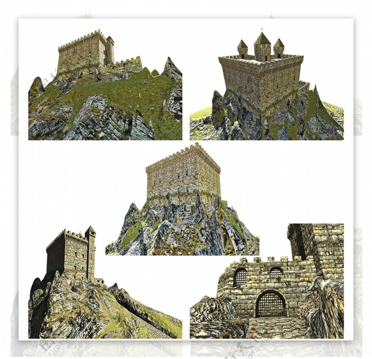 城堡素材图片