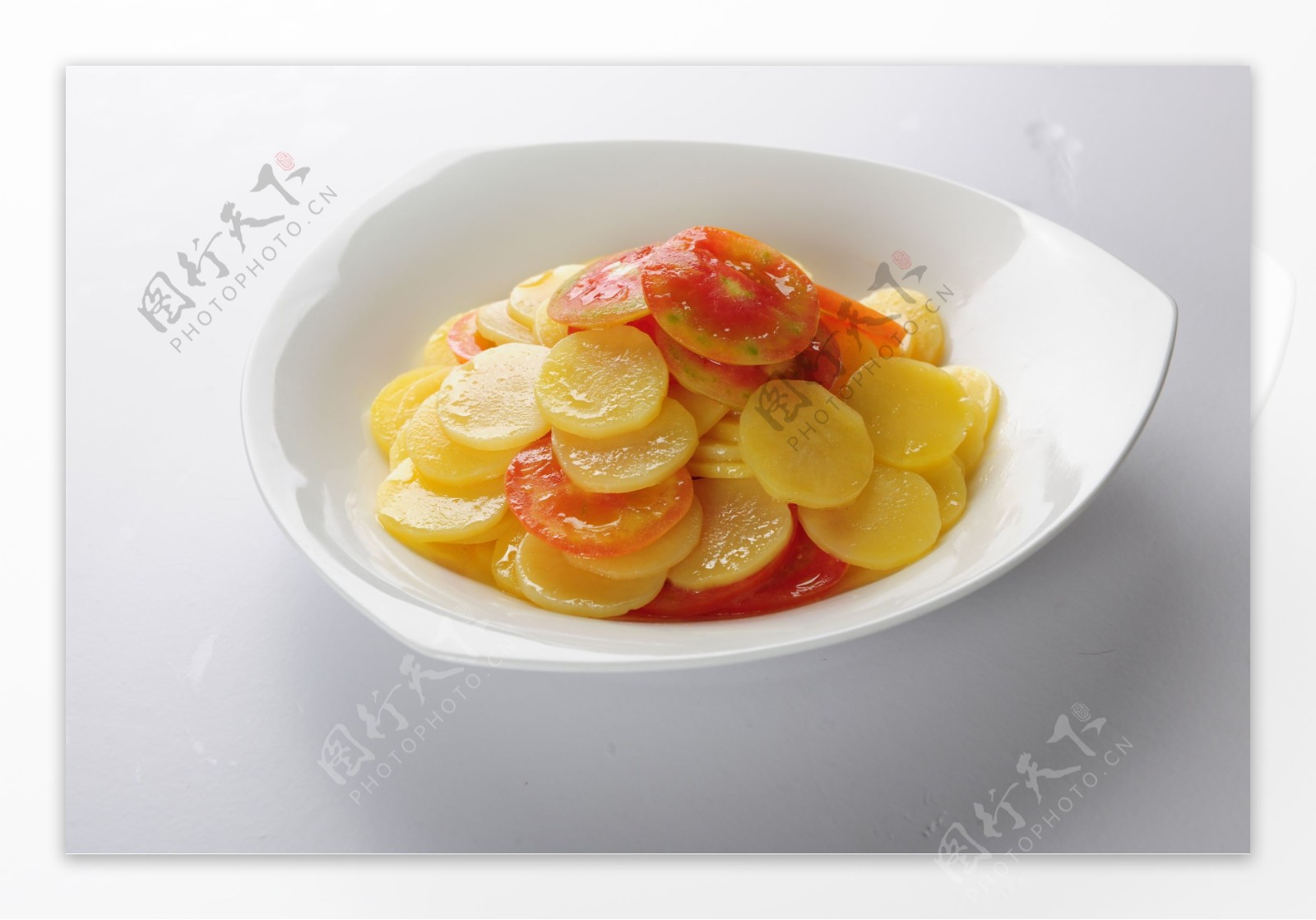 西红柿炒土豆片图片