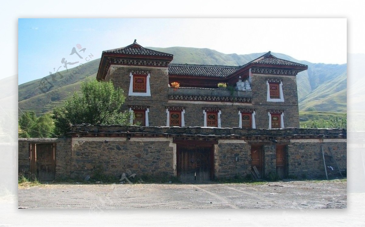 藏民居图片