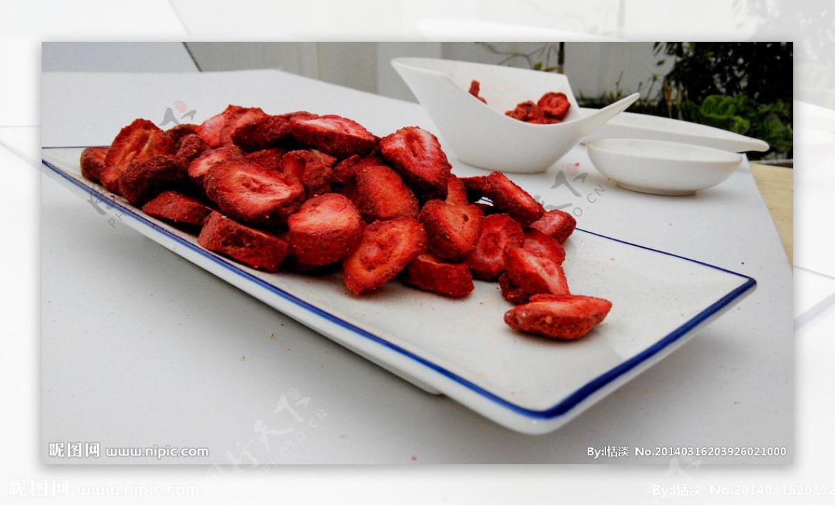 冻干草莓图片