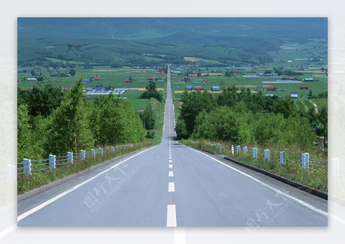 乡村道路图片