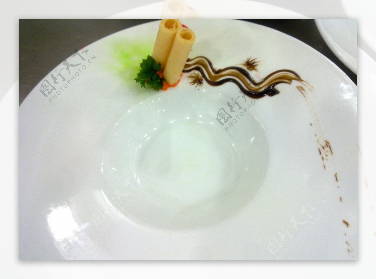 宴席餐厅摆盘刺身装饰创意盘饰仿真花草寿司围边寿司菜品盘头点缀-阿里巴巴
