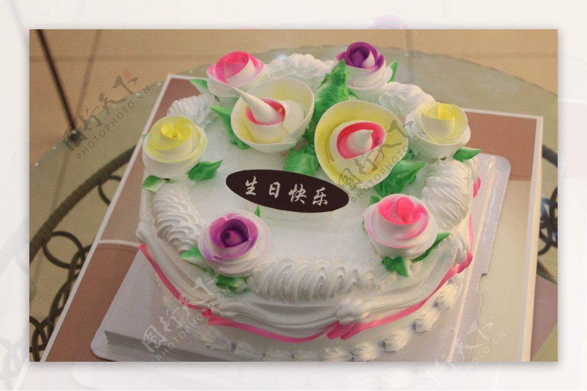 8寸蛋糕欧式蛋糕生日蛋糕图片