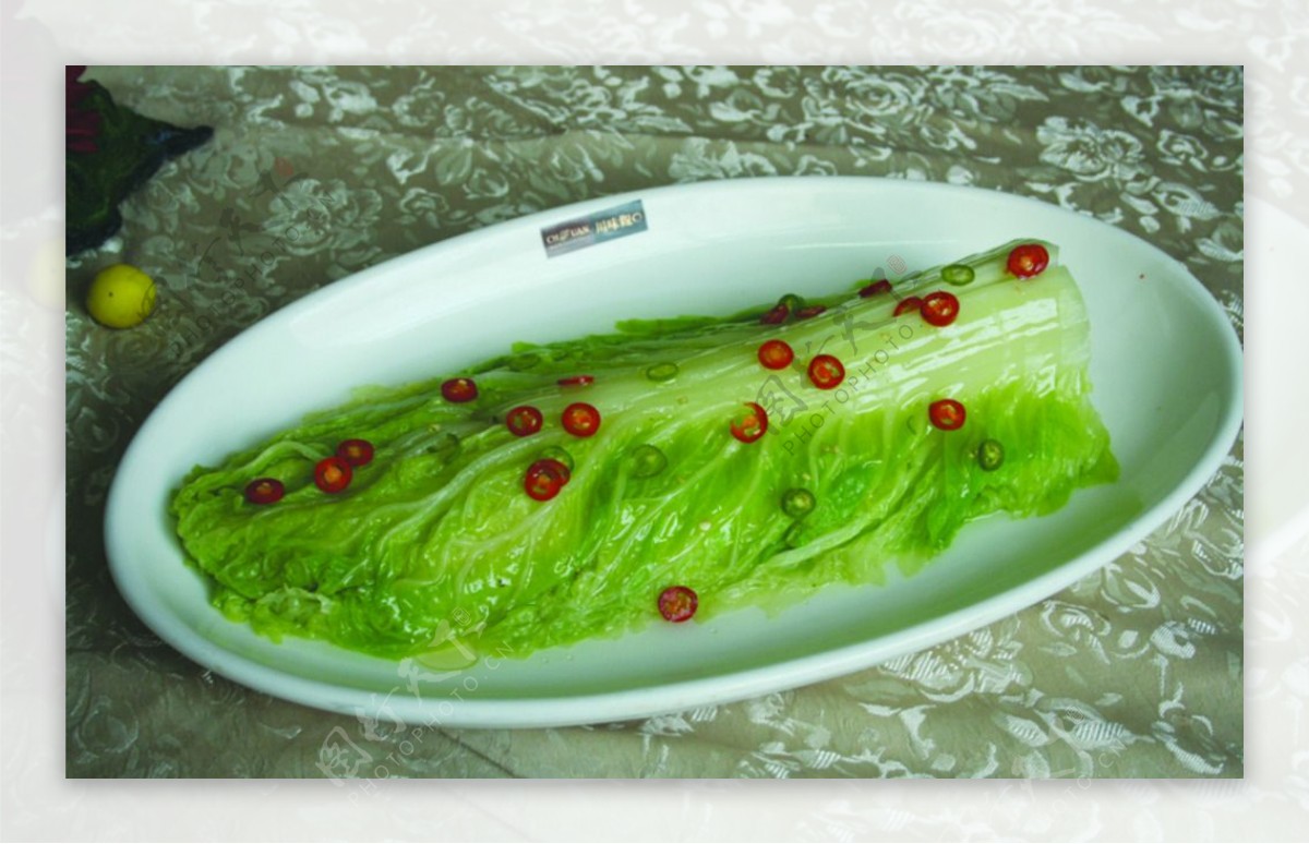 虾油白菜图片
