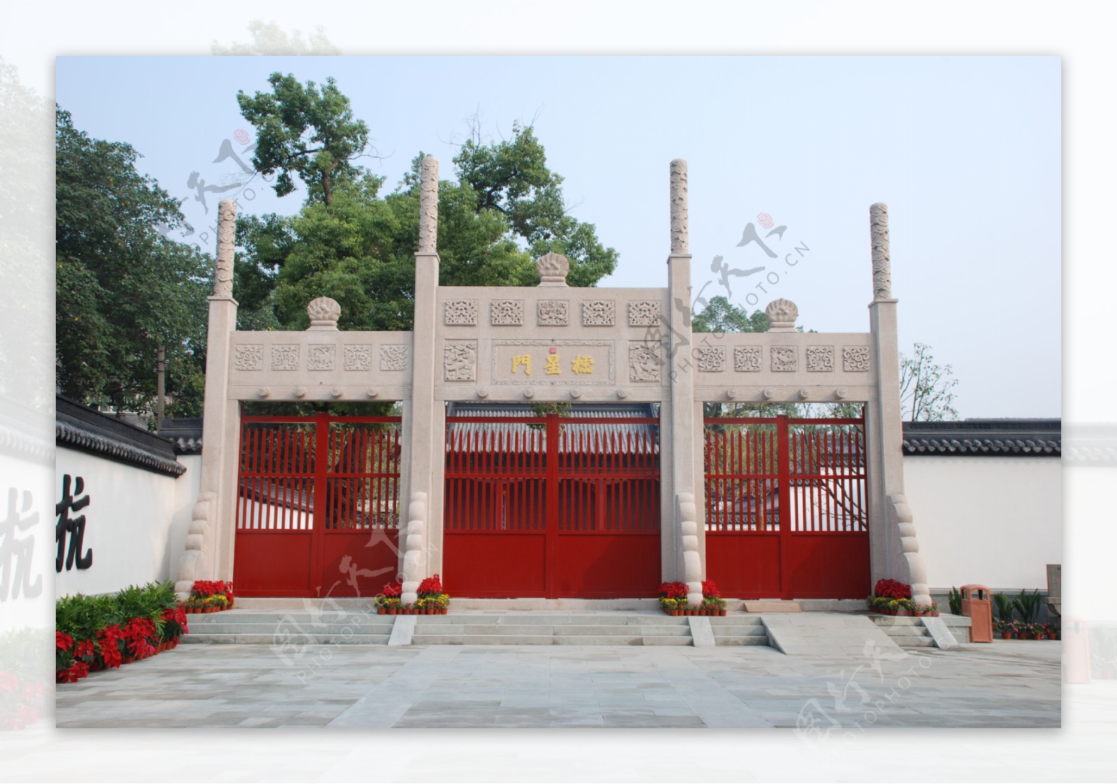 杭州孔庙棂星门图片