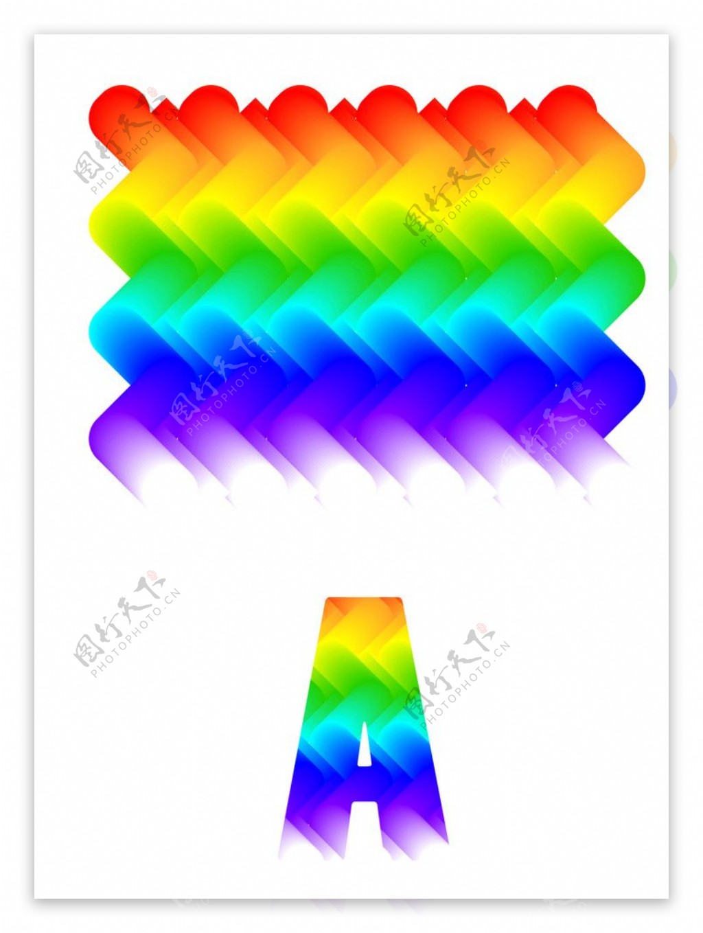 彩虹漸層底紋素材rainbow图片