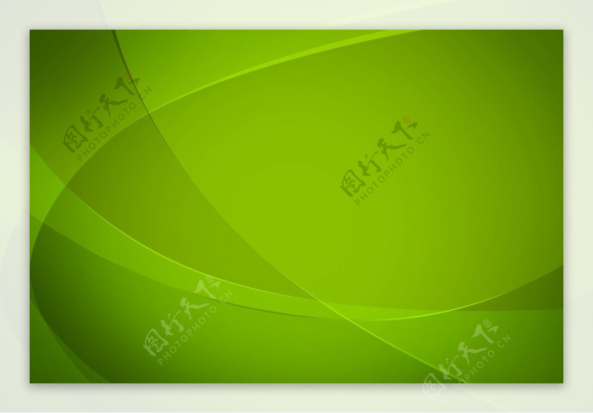 绿色丰富层次的线条抽象背景图片