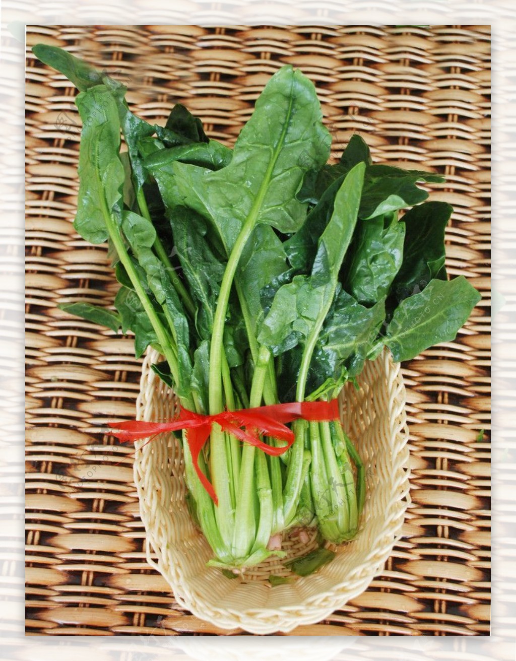 绿色蔬菜波菜图片