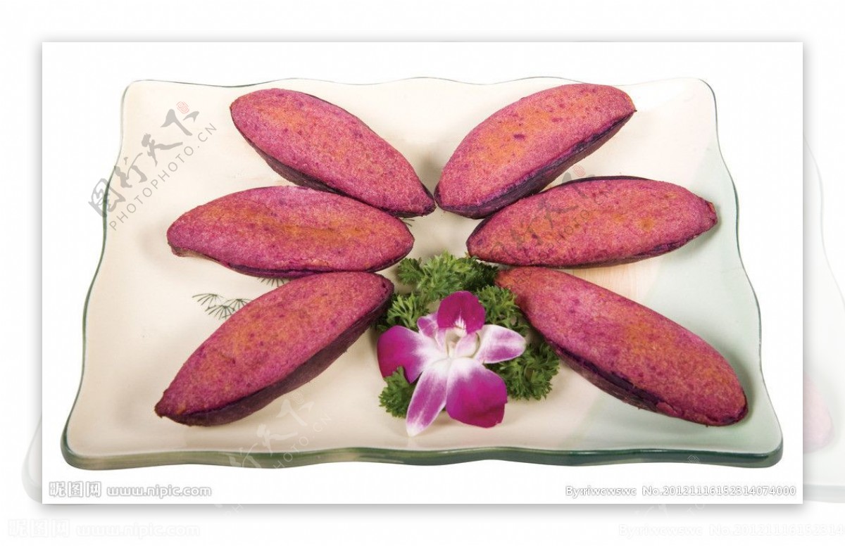 芝士局紫薯图片