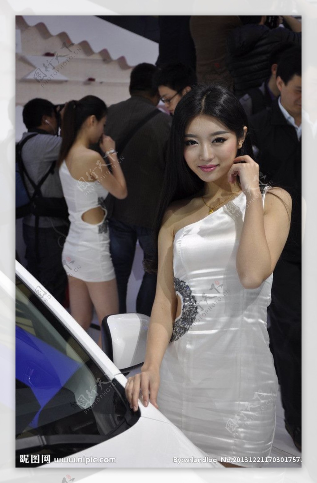 2013上海车展模特图片