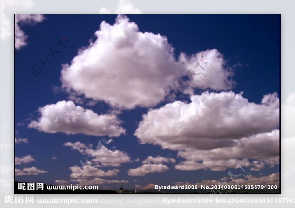 云朵视频素材图片
